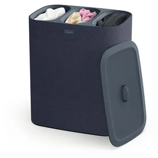 Joseph Joseph Tota Trio schwarz 90L Wäschetrennkorb