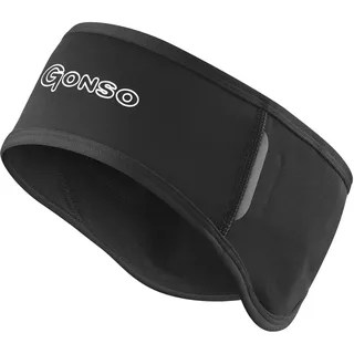 Gonso Thermo-Stirnband Schwarz XL