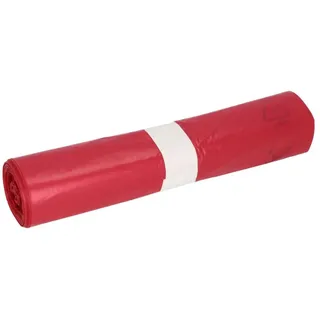 EMIL DEISS KG (GmbH + Co.) DEISS Abfallsäcke 120 Liter Typ 60, 21054, rot, Rolle