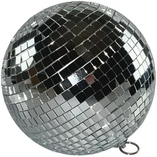 Spiegelkugel 10 cm – Hochwertige Discokugel mit Echtglasfacetten für Party- und Dekorationszwecke - Mirrorball