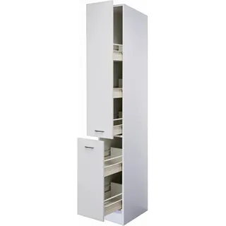 Flex-Well Apothekerschrank Wito 30 x 200 x 57 cm Weiß