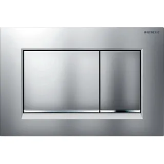 Geberit Sigma30 Betätigungsplatte für 2-Mengen-Spülung mattchrom-lackiert/hochglanz-verchromt 115.883.JQ.1
