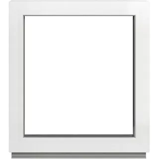 Kunststofffenster Festverglasung (FiB) - 2-Fach - Alle Größen - Weiß - Premium