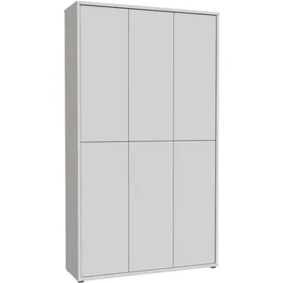 Forte Alice Springs Schuhschrank B/H/T 109,2x191,9x34,9 grau