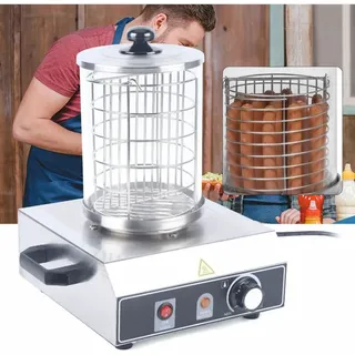 Wurstkocher W체rstchenw채rmer Edelstahl Hotdog-Ger채t W체rstchenw채rmer