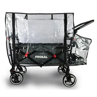 Frosal Regenverdeck für Bollerwagen Paul Regenschutz Regen-Hülle Schutzhaube