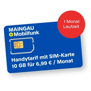 Handytarif mit Sim Karte 10 GB monatlich kündbar