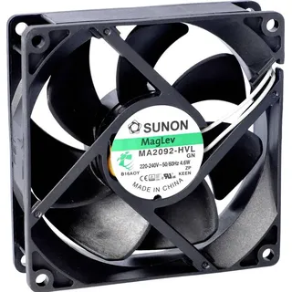 SUNON CF2082HVL-1000U-999 Axiallüfter 230 V/AC 67.94 m3/h (L x B x H) 25 x 80 x 80mm