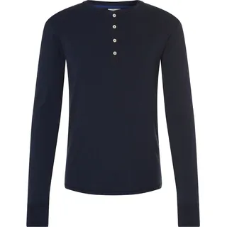 Schiesser Revival Longsleeve Herren Blau XL