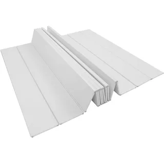 Badewannen Abdeckung 160x70cm Badewannenabdeckung Faltbare PVC wasserdichte (Grau)