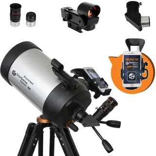 Celestron 22462 StarSense Explorer DX 5” Smartphone-App-fähiges Schmidt-Cassegrain-Teleskop Funktioniert mit der StarSense-App – iOS/Android-kompatibel