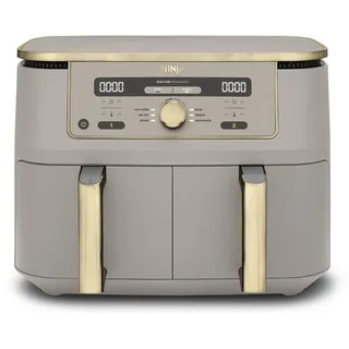Ninja Dual Zone Digital Air Fryer DZ400EUSTGD Stone/Gold