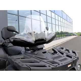 Maier USA Quad ATV Windschild - Universell passend, Modern, Transparent, Clip-on oder Außeneinbau (mit Anbauteilen), ATV, Quad