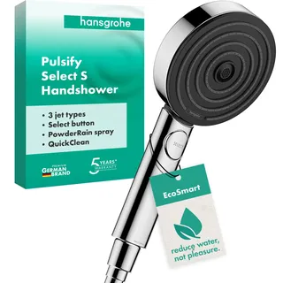 Hansgrohe Pulsify Select S Handbrause 105 3jet Relaxation chrom