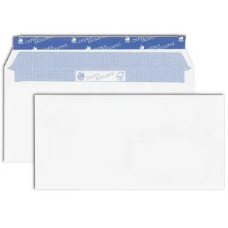 MAILmedia Briefumschläge Cygnus Excellence® DIN lang+ ohne Fenster hochweiß haftklebend 500 St.