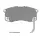 Mapco Bremsbelagsatz Scheibenbremse 6502