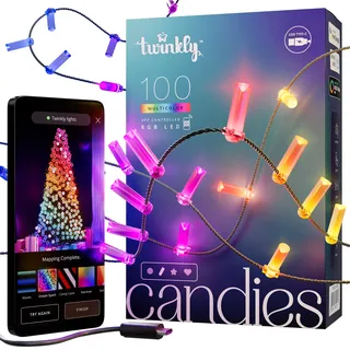 Twinkly Candies Lichterkette USB 6 m Grün