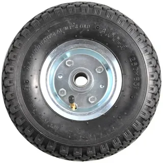 PRO PLUS Ersatzrad Stützrad Metall-Felge mit Luftreifen 260x85mm