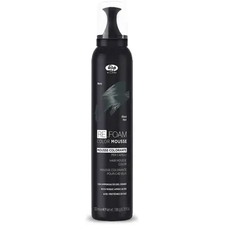 Lisap RE.FOAM Color Mousse schwarz 200 ml