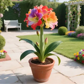 Amaryllis Rhizome/pflegeleicht/Trockenheitsresistent und kälteresistent/-3 Rhizome-B