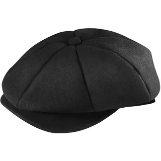 Schirmmütze Herren Gatsby Flatcap, Ballonmütze, Tellermütze, Newsboy Hut, Baker Boy 8-Panel Schiebermütze Shelby für Sommer/Winter - Einstellbare Größe