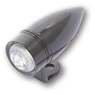 Highsider LED-Blinker Mono-Bullet Short schwarz