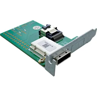 InLine SAS low profile Slotblech, ext. SFF-8088 auf int. SFF-8087