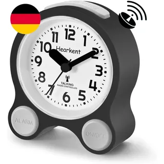 Hearkent Sprechende Wecker Mit Deutscher Angenehmer Stimme, Hintergrundbeleuchtu