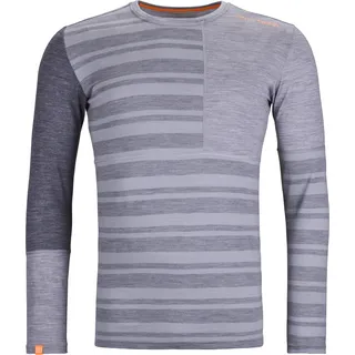 Ortovox 185 ROCK'N'WOOL LONG SLEEVE Grau XL