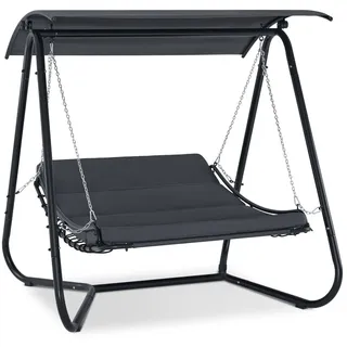 MCombo Hollywoodschaukel Grau 3-Sitzer