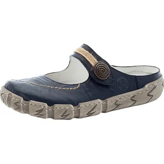 Rieker Sabot/Clog für Damen, blau, Größe 36 EU