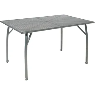 Testrut Tisch Toulouse Gartentisch 140 x 90 x 72 cm grau