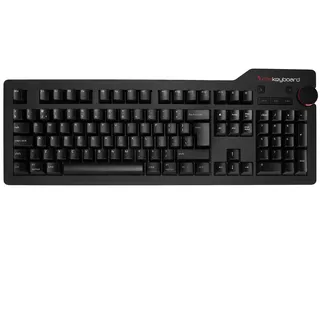 Das Keyboard 4 Professional Mac Mechanische Tastatur QWERTY UK Layout - 105 Tasten, Cherry MX Blue Clicky Switch, 2 Ports USB 3.0 Hub, Multimediataste, NKRO, Aluminium-Abdeckung (DASK4MACCLI-UK)