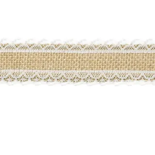 Partydeco Juteband mit Spitze 4cmx5m Tj3-4