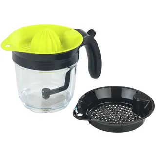 Wenko Fettabscheider, Zitruspresse und Messbecher 3in1, fettarme Saucen und Suppen per Knopfdruck