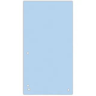 Donau Elektronik Trennstreifen 1/3 A4 23,5 x 10,5 cm Blau 100 St.