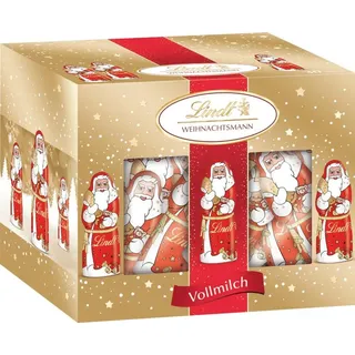 Lindt Mini Weihnachtsmänner Weihnachtsschokolade 20 Portionen 200 g