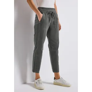 STREET ONE Cordhose Style Bonny mit Taschen grau 40
