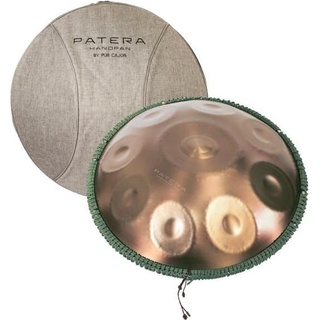 Patera Handpan HPDM-5 Amara-D Edelstahl mit Tasche, Perkussion, Gold