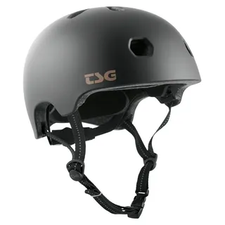 TSG Meta Solid Helm Satin Schwarz L/XL