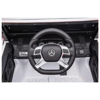 ES-Toys Elektro Auto Mercedes G63 AMG 6x6 weiß (12V7AH)