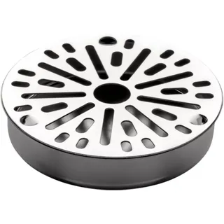 BieTal BieTal® Tropfschale Tropfblech Tropfkasten Edelstahl rund 2-tlg