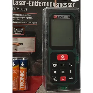 Parkside Laser-Entfernungsmesser PLEM 50 C3 (100344271)