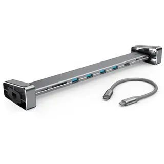 Hama USB-C-Docking-Station Connect2Office Basic, 9 Ports