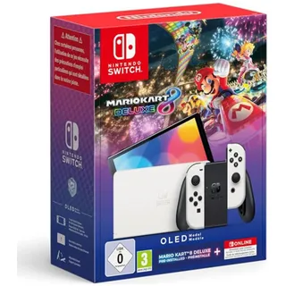 Nintendo Switch OLED-Modell weiß + Mario Kart 8 Deluxe