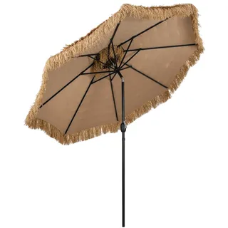 Costway Hawaii Ø 300 cm Braun