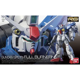 Bandai Namco Entertainment Bandai Model Kit Gunpla Rg Rx-78 Gp01-fb Full Burnern 1/144