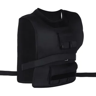 HOMCOM Gewichtsweste 15 KG / 20 KG / 30 KG verstellbare Trainingsweste mit herausnehmenbar Gewichten Laufweste Damen Herren für Muskelaufbau Krafttraining, Laufen, Fitness, Cross Training