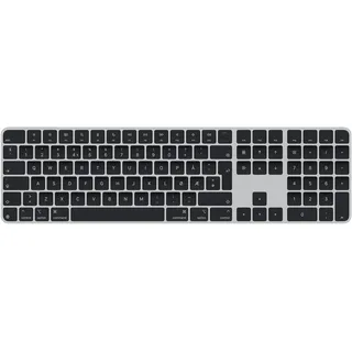 Apple Magic Keyboard mit Touch ID und Ziffernblock für Mac Modelle mit Apple Chip – Norwegisch – Schwarze Tasten ​​​​​​​