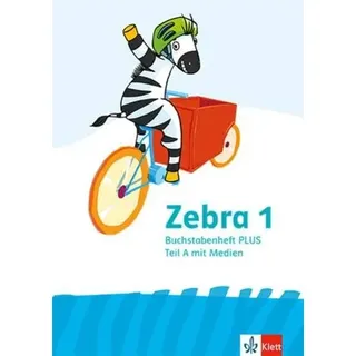 Zebra 1. Buchstabenheft Plus in Druckschrift Klasse 1